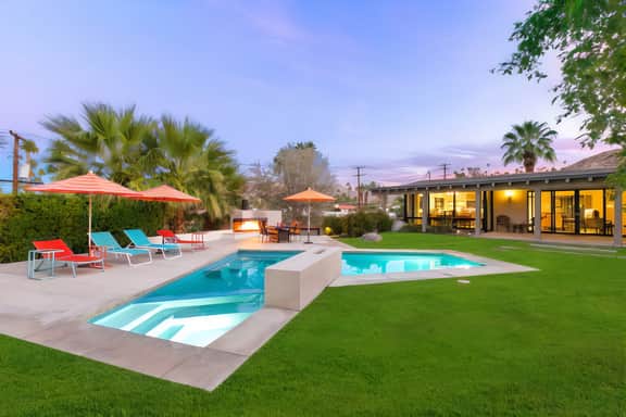 Mesa Ranch' 1 Acre 4 BR Palm Springs Compound